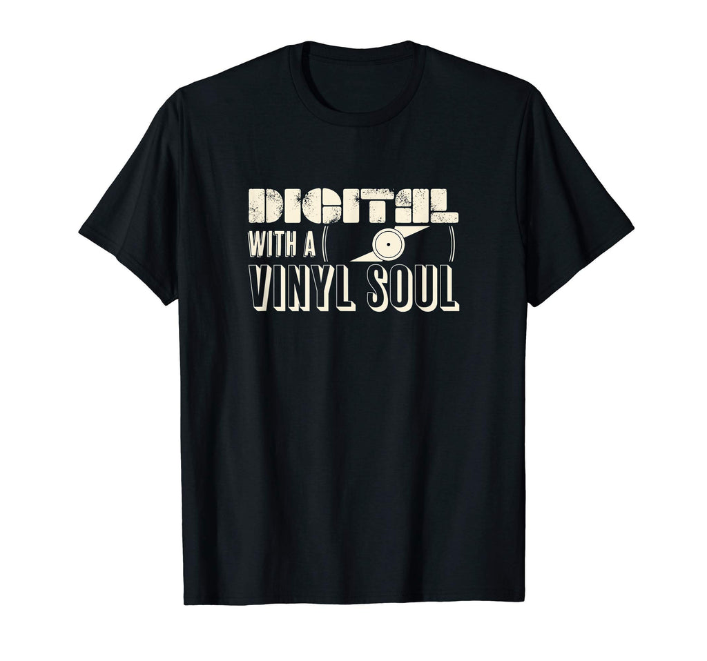 Digital Vinyl Soul Record Lp T-Shirt - Graphic Print Men Women - T-Shirt, Sweatshirt, Hoodie