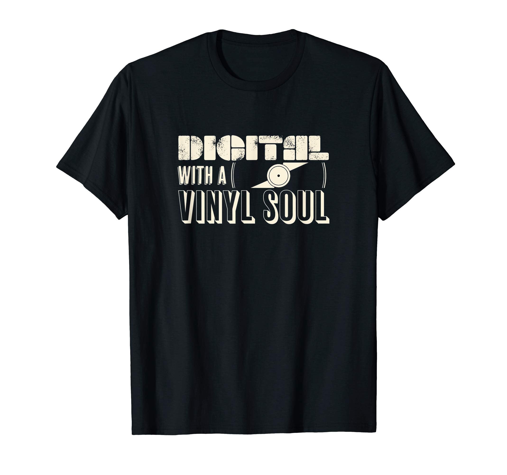 Digital Vinyl Soul Record Lp T-Shirt - Graphic Print Men Women - T-Shirt, Sweatshirt, Hoodie