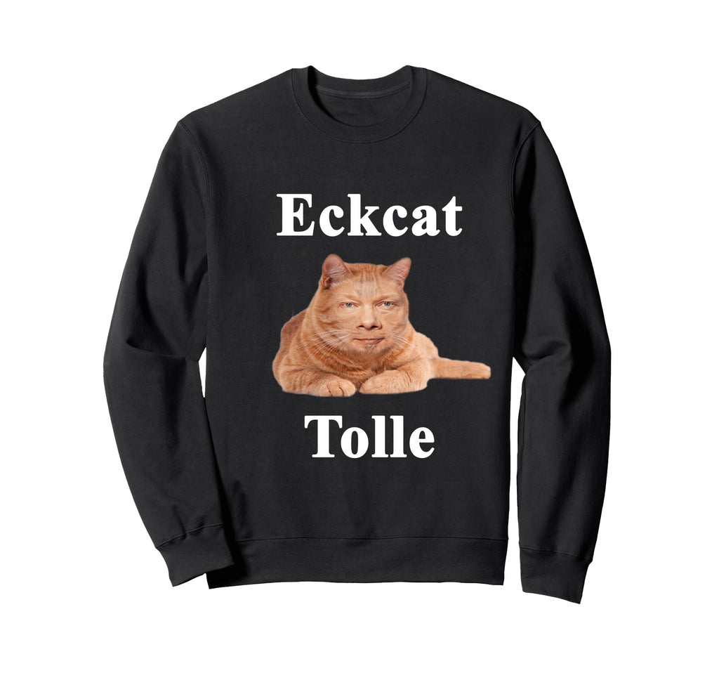 Eckcat Tolle Mindfulness Meditation Sweatshirt - Minimalist Print Unisex - T-Shirt, Sweatshirt, Hoodie