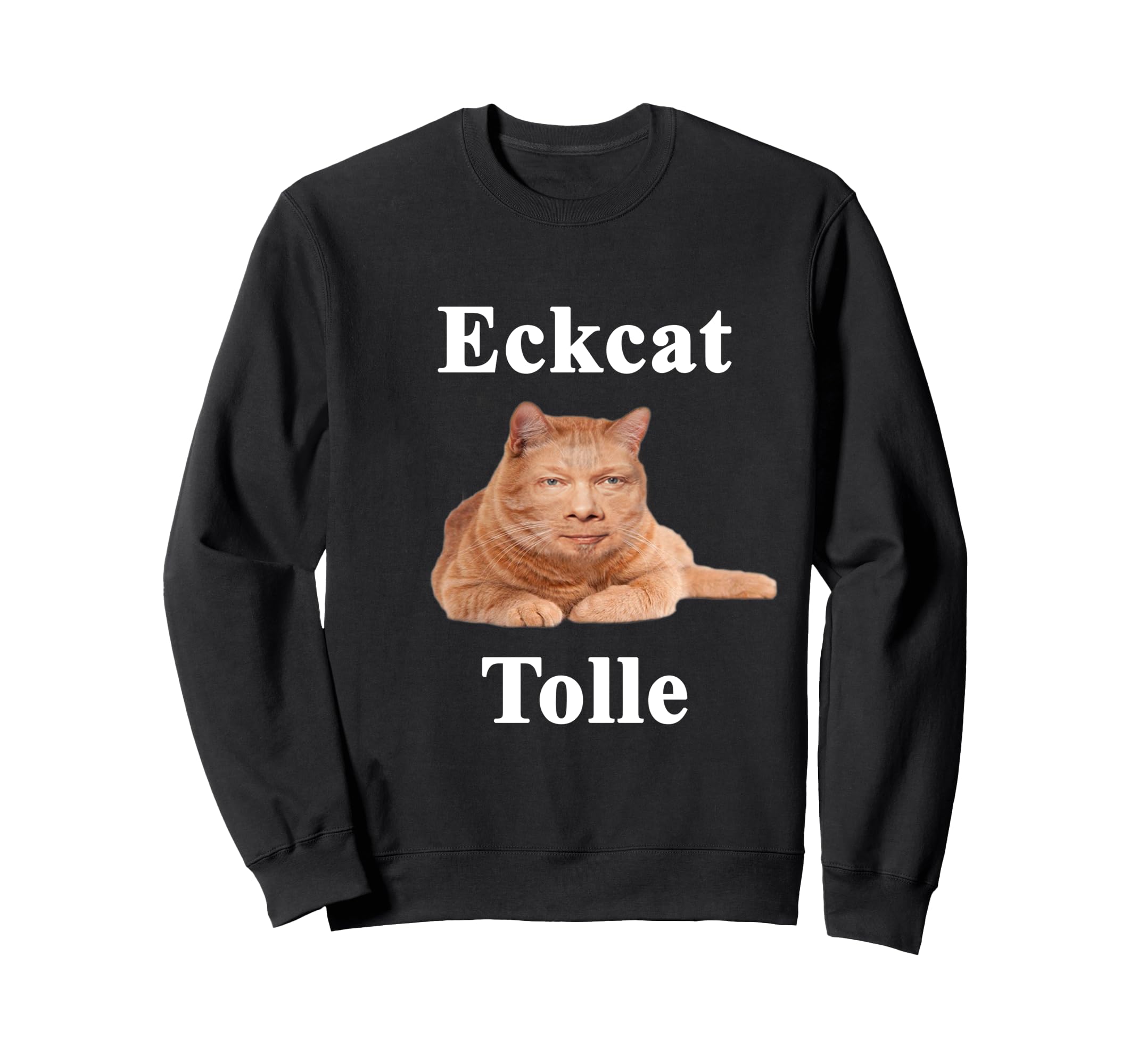 Eckcat Tolle Mindfulness Meditation Sweatshirt - Minimalist Print Unisex - T-Shirt, Sweatshirt, Hoodie