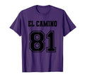 Jersey El Camino 81 1981 Old School Muscle T-Shirt - Graphic Print Unisex - T-Shirt, Sweatshirt, Hoodie
