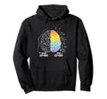 Your Brain My Brain Adhd Awareness Orange Hoodie - Graphic Print Men Women - T-Shirt, Sweatshirt, Hoodie