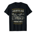 Lancaster Oh Usa Distressed Motorcycle T-Shirt - Minimalist Print Men Women - T-Shirt, Sweatshirt, Hoodie