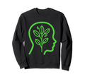 Mental Health Simple Brain Sweatshirt - Fun Novelty Design Men Women - T-Shirt, Sweatshirt, Hoodie