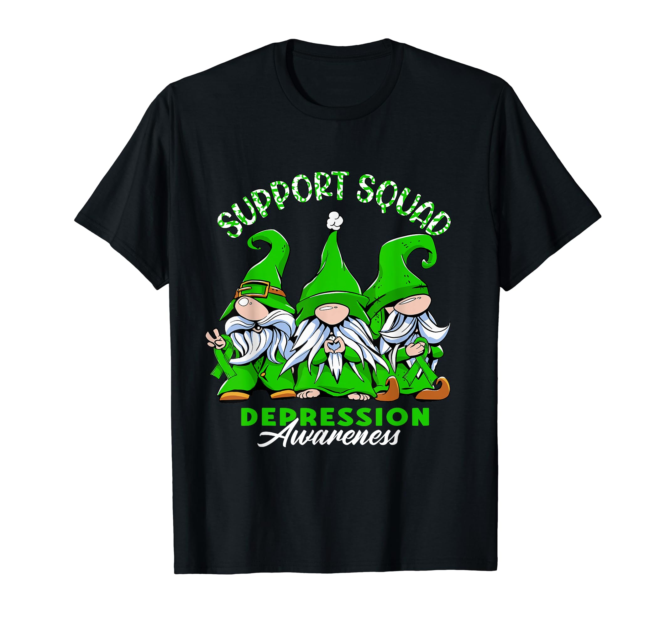 Support Awareness Squad I Mental T-Shirt - Minimalist Print Men Women - T-Shirt, Sweatshirt, Hoodie