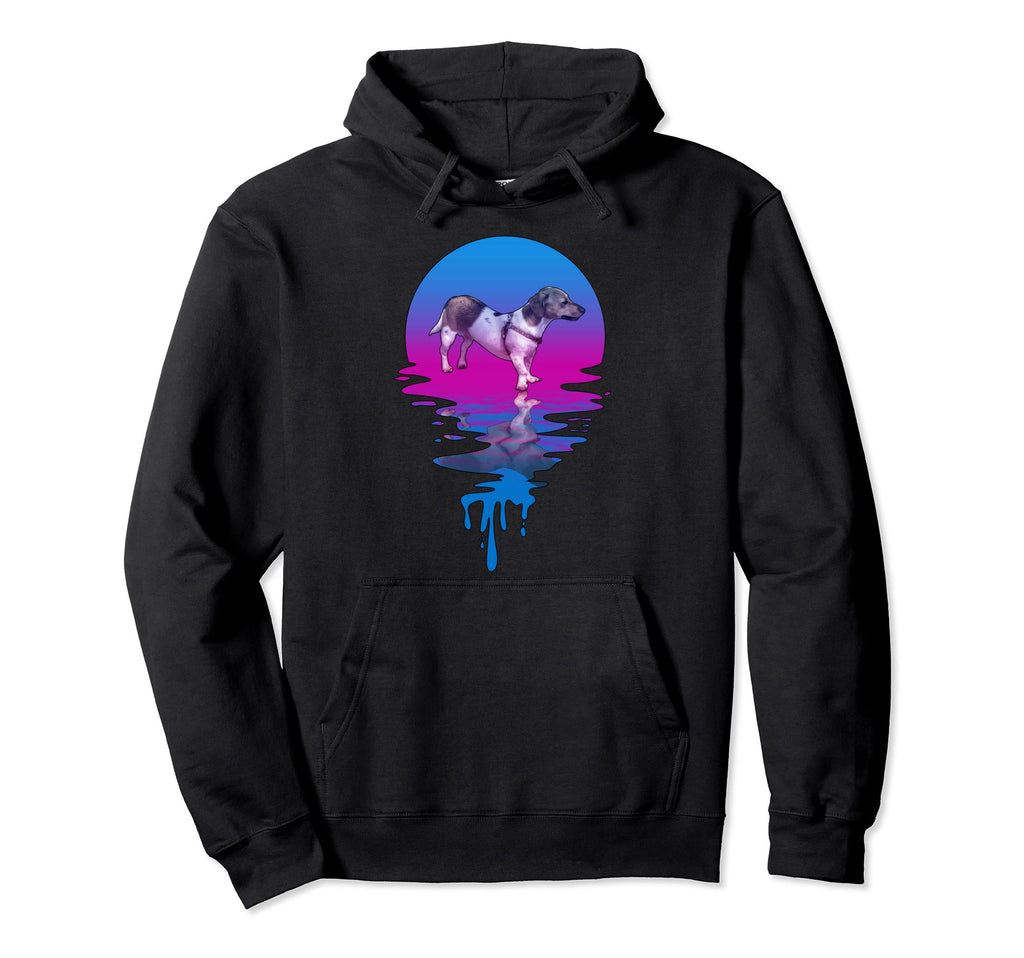 Sunset Chiweenie Hoodie - Streetwear Style Unisex - T-Shirt, Sweatshirt, Hoodie