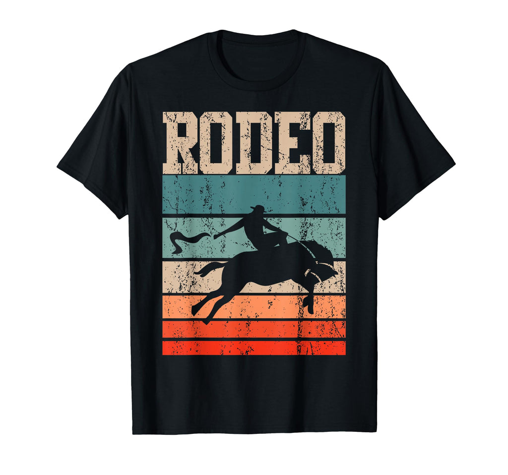 Rodeo Cowboy Horse Riding Western Gift T-Shirt - Minimalist Print Men Women - T-Shirt, Sweatshirt, Hoodie