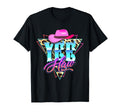Yee Haw Howdy Rodeo Country Leopard T-Shirt - Minimalist Print for Adults - T-Shirt, Sweatshirt, Hoodie