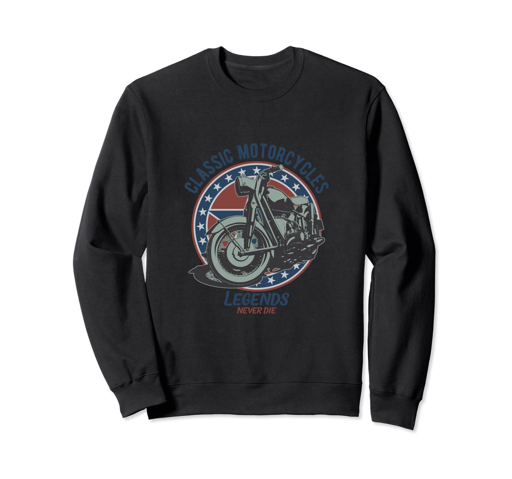 America Motorcycles Sweatshirt - Trendy Graphic Unisex - T-Shirt, Sweatshirt, Hoodie