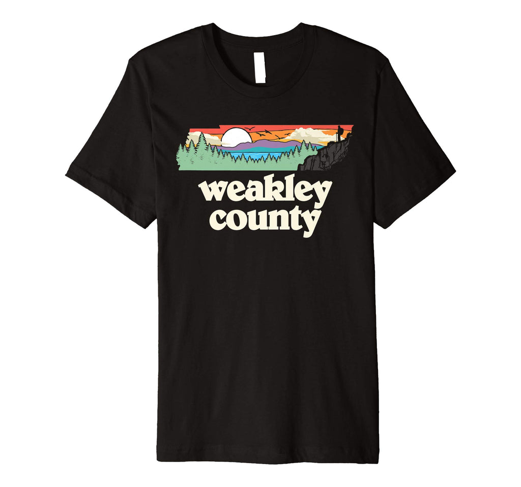Weakley County Tennessee Outdoors T-Shirt - Custom Art Print Men Women - T-Shirt, Sweatshirt, Hoodie