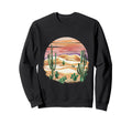Watercolor Desert Landscape Sweatshirt - Fun Novelty Design for Adults - T-Shirt, Sweatshirt, Hoodie