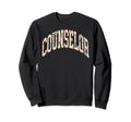 Floral Counselor School Psych School Sweatshirt - Trendy Graphic Men Women - T-Shirt, Sweatshirt, Hoodie