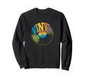 80S 90S Vinyl Record Player Sweatshirt - Minimalist Print for Adults - T-Shirt, Sweatshirt, Hoodie