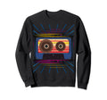 80S Music Lover Cassette Synthwave Sweatshirt - Novelty Apparel Men Women - T-Shirt, Sweatshirt, Hoodie