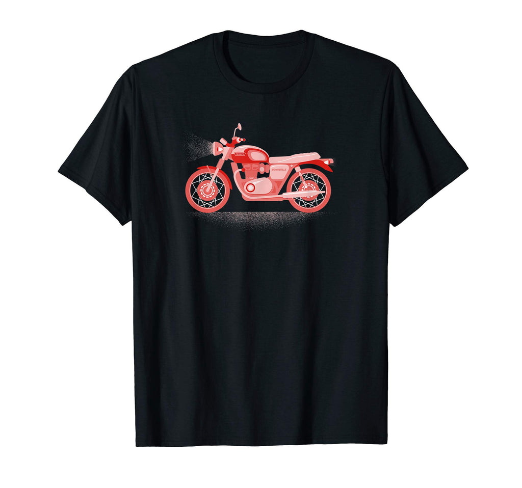 Motorcycle T-Shirt - Minimalist Print for Adults - T-Shirt, Sweatshirt, Hoodie
