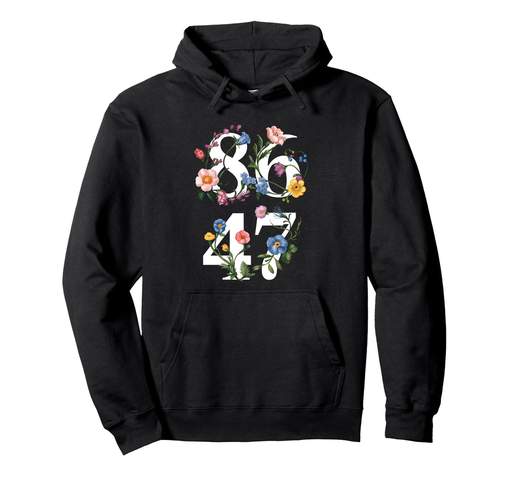 86 47 Foral Boho Hoodie - Unique Graphic Men Women - T-Shirt, Sweatshirt, Hoodie