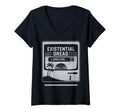 Womens Loading Tech Computer V Neck T-Shirt - Fun Novelty Design Unisex - T-Shirt, Sweatshirt, Hoodie