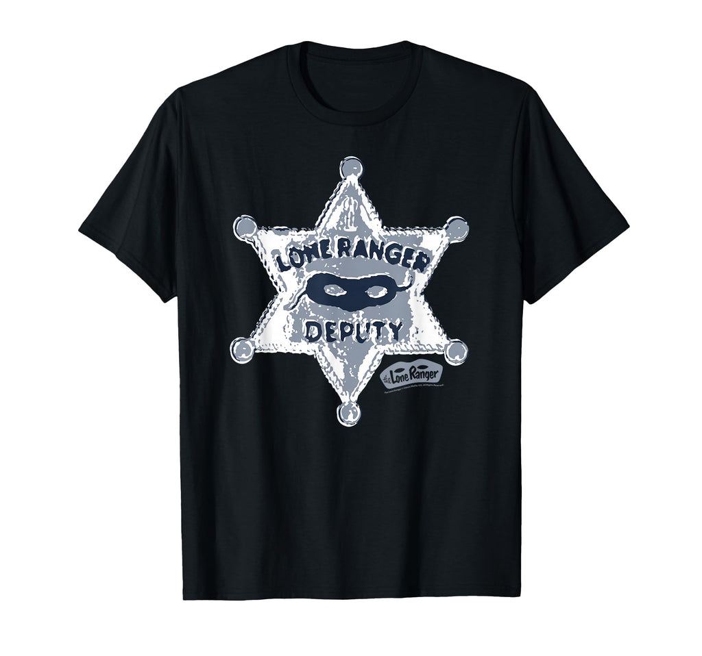 Lone Ranger Deputy Badge T-Shirt - Aesthetic Graphic Men Women - T-Shirt, Sweatshirt, Hoodie