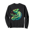 Meditation Chameleon Yoga Pose Sweatshirt - Streetwear Style Unisex - T-Shirt, Sweatshirt, Hoodie
