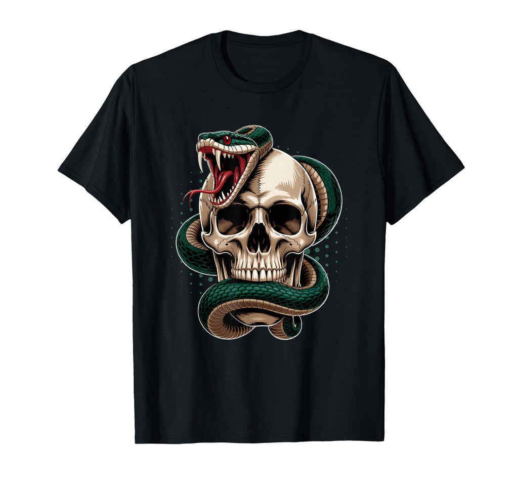 Vi Per Skull Tattoo Biker Goth T-Shirt - Custom Art Print for Adults - T-Shirt, Sweatshirt, Hoodie
