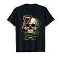 Vi Per Skull Tattoo Biker Goth T-Shirt - Custom Art Print for Adults - T-Shirt, Sweatshirt, Hoodie