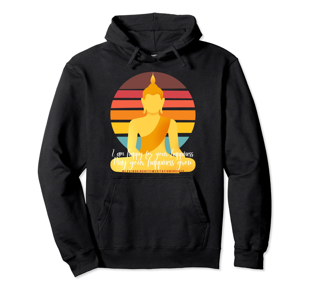 Buddha Mandala Buddhist Mindfulness Hoodie - Novelty Apparel for Adults - T-Shirt, Sweatshirt, Hoodie