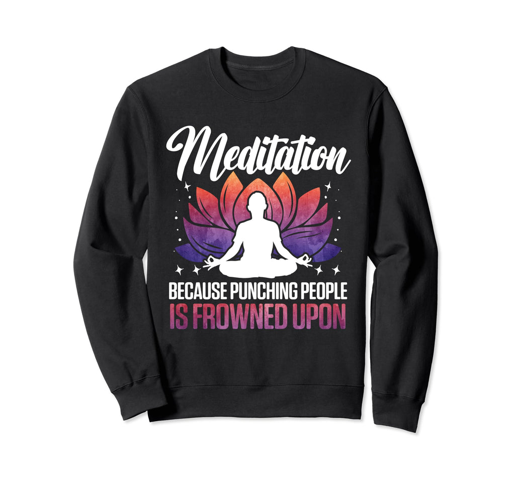 Meditation Yoga Spiritual Peace Sweatshirt - Custom Art Print Unisex - T-Shirt, Sweatshirt, Hoodie