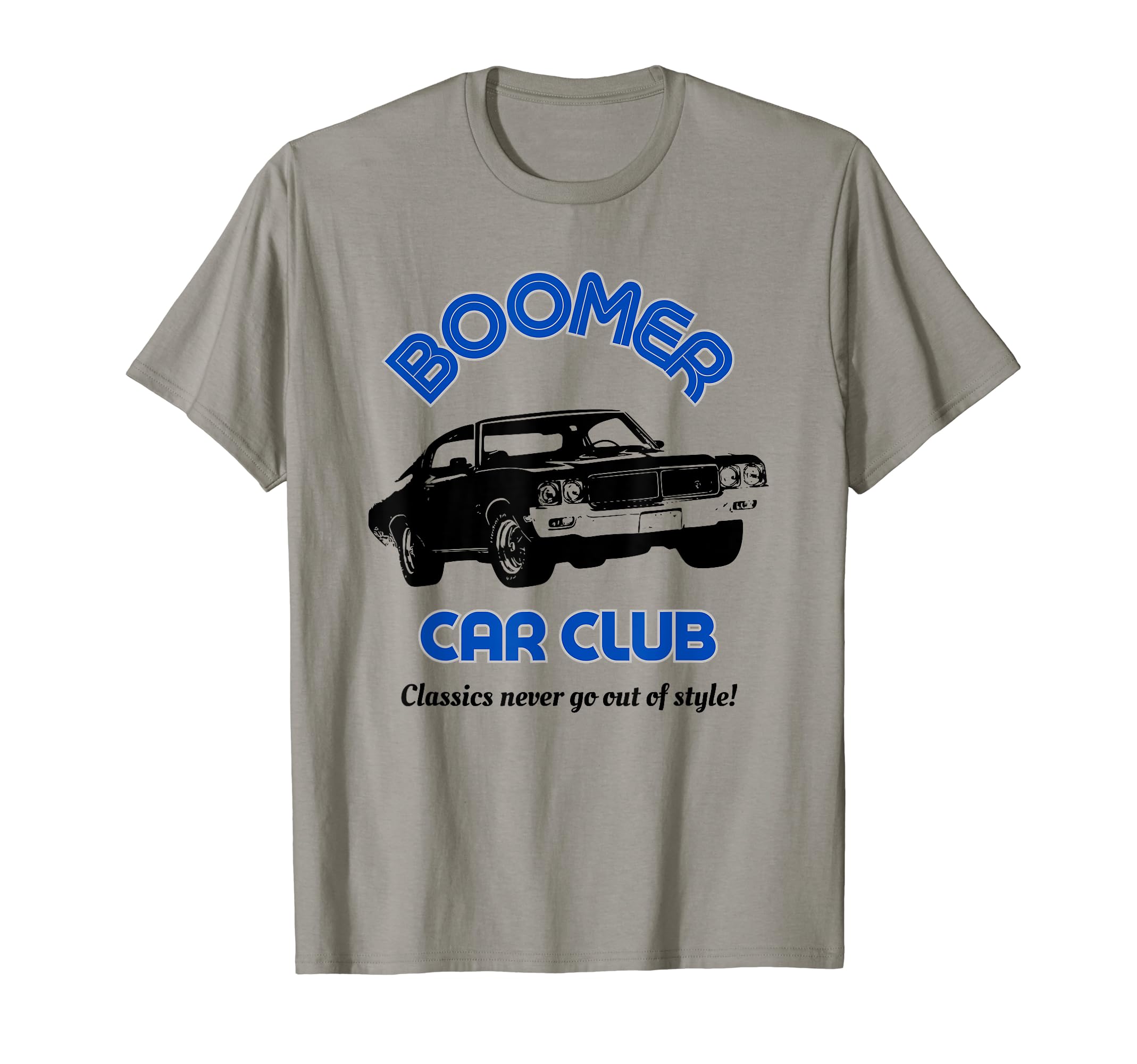 Boomer Car Club Car Muscle Car Lover T-Shirt - Trendy Graphic for Adults - T-Shirt, Sweatshirt, Hoodie