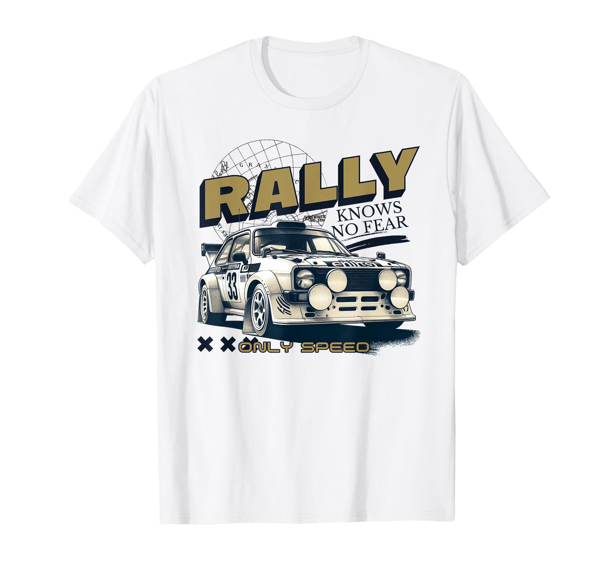 Rally Car Racing Motorsport Driver Art T-Shirt - Trendy Graphic for Adults - T-Shirt, Sweatshirt, Hoodie