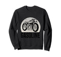 Gasoline Soleil Grey Motorcycle Sweatshirt - Minimalist Print for Adults - T-Shirt, Sweatshirt, Hoodie