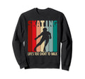 Roller Skating Lifes Too Short To Sweatshirt - Minimalist Print for Adults - T-Shirt, Sweatshirt, Hoodie