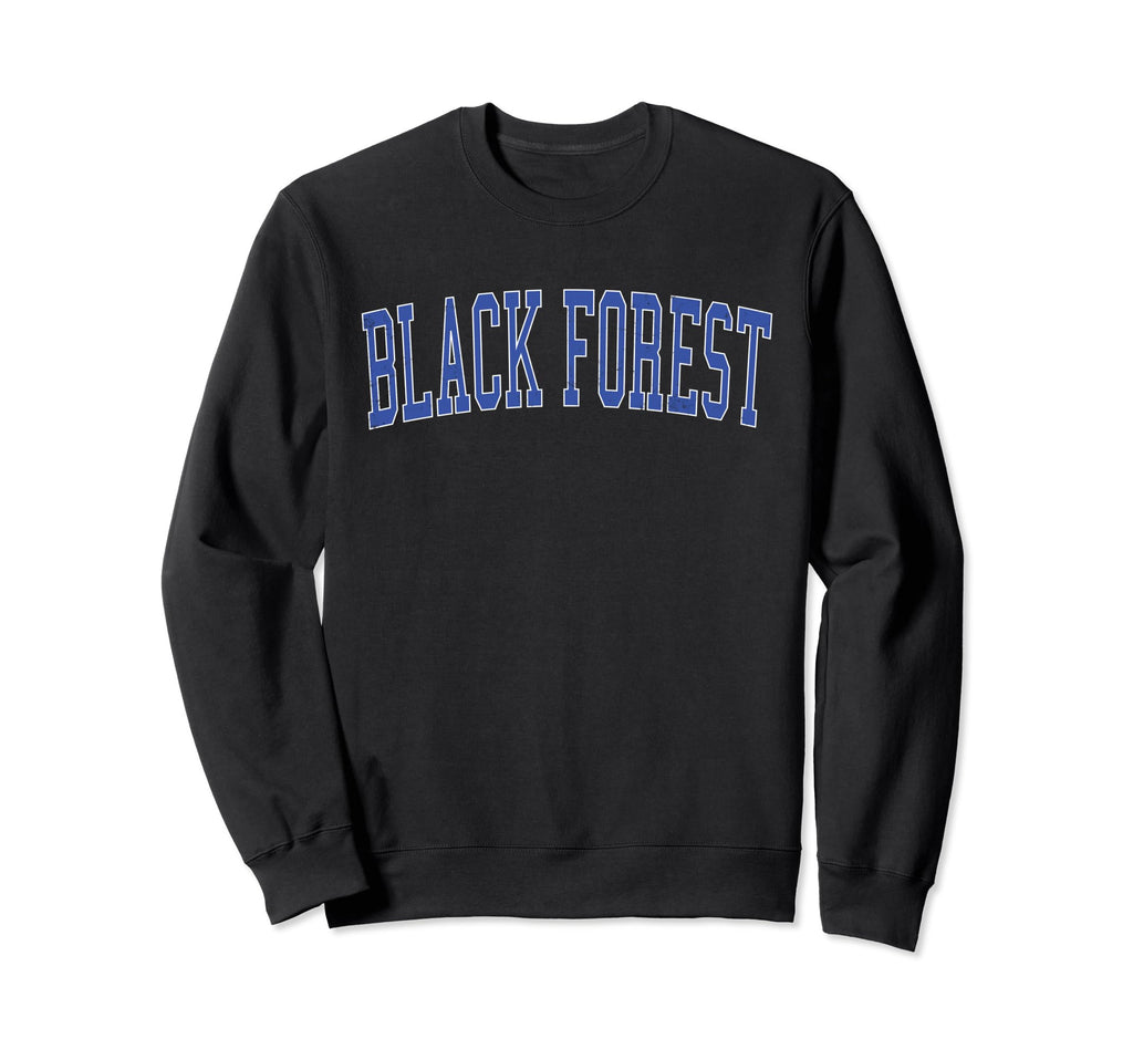 Black Forest Co Distressed Blue Sweatshirt - Fun Novelty Design for Adults - T-Shirt, Sweatshirt, Hoodie