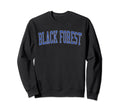 Black Forest Co Distressed Blue Sweatshirt - Fun Novelty Design for Adults - T-Shirt, Sweatshirt, Hoodie