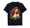 Wild As Heck Pinup Pop Art Western T-Shirt - Trendy Graphic for Adults - T-Shirt, Sweatshirt, Hoodie