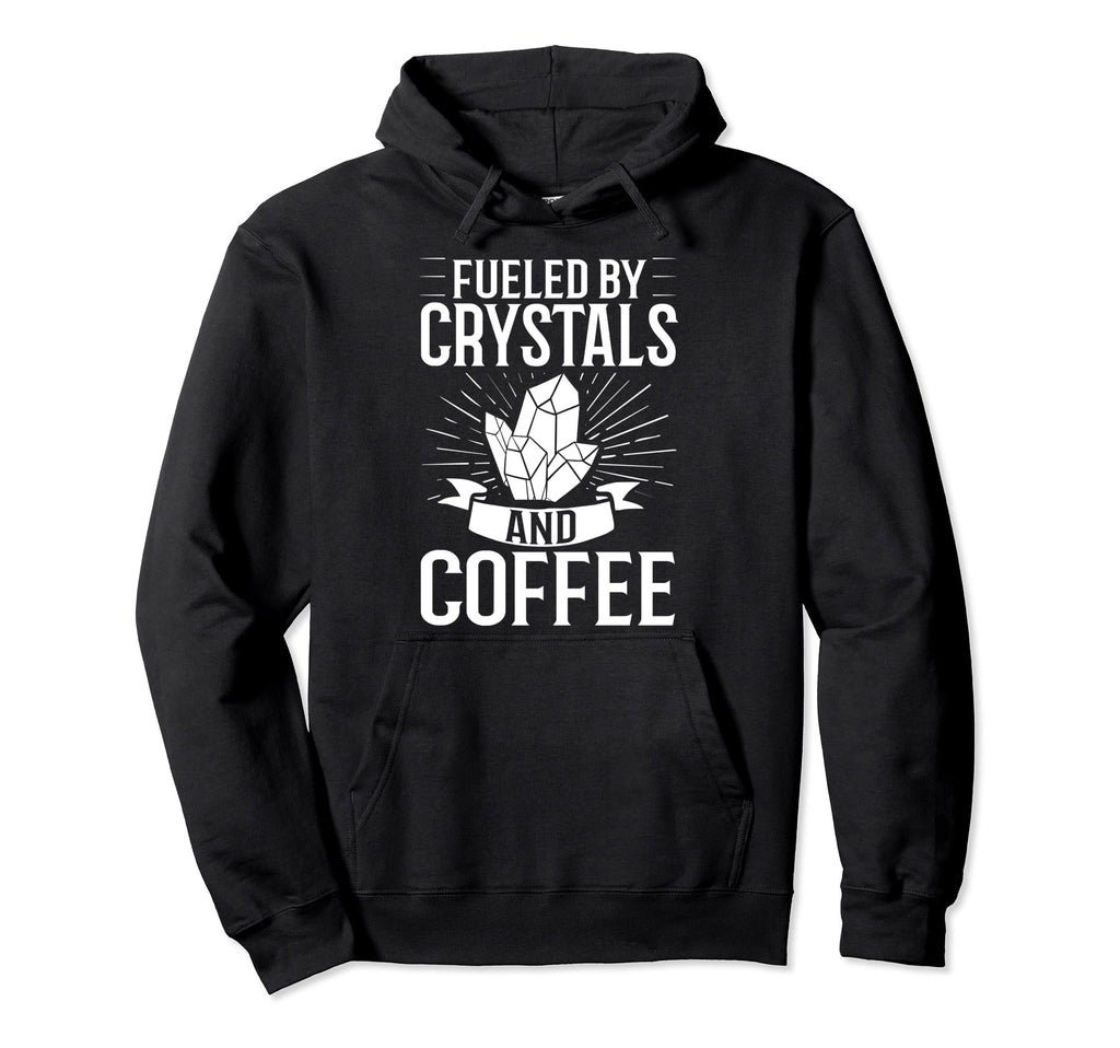 Crystal Healing Energy Healing Chakra Hoodie - Fun Novelty Design Men Women - T-Shirt, Sweatshirt, Hoodie