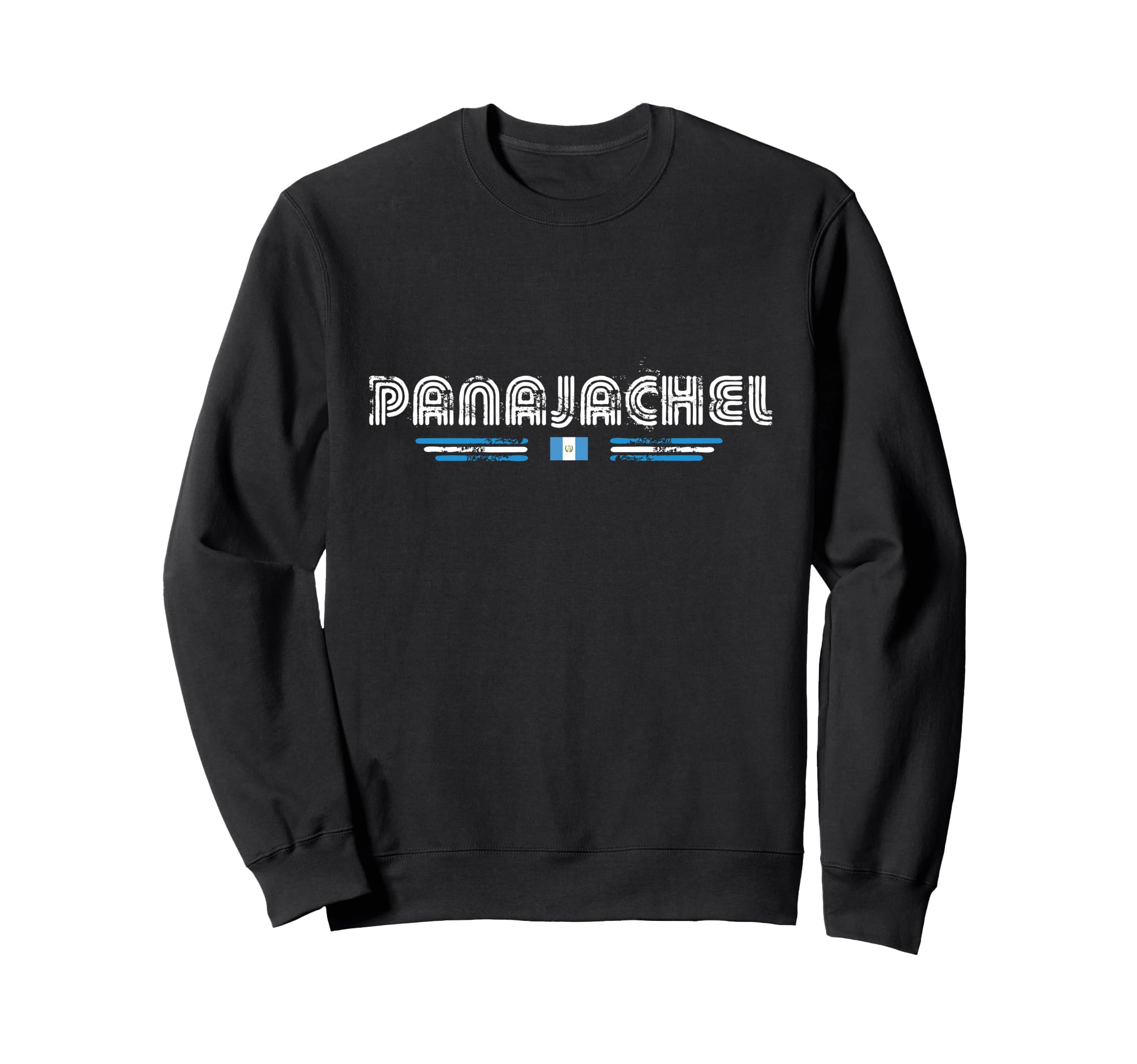 Panajachel Guatemala 70S 80S Type Sweatshirt - Minimalist Print Unisex - T-Shirt, Sweatshirt, Hoodie