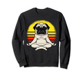 Meditating Pug During Yoga Sweatshirt - Casual Everyday Wear Unisex - T-Shirt, Sweatshirt, Hoodie