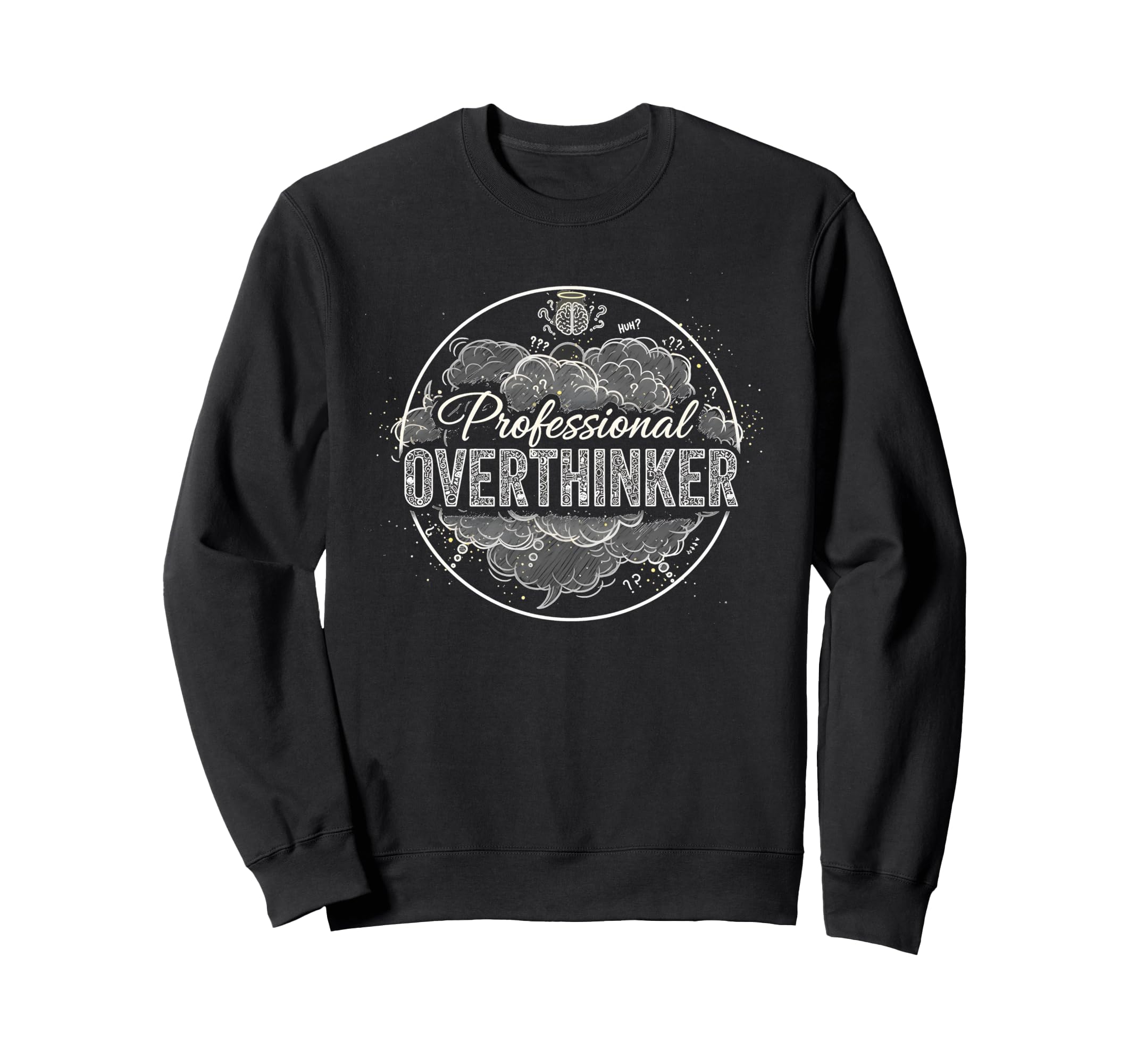 Chalkboard Scribble Professional Sweatshirt - Trendy Graphic Unisex - T-Shirt, Sweatshirt, Hoodie