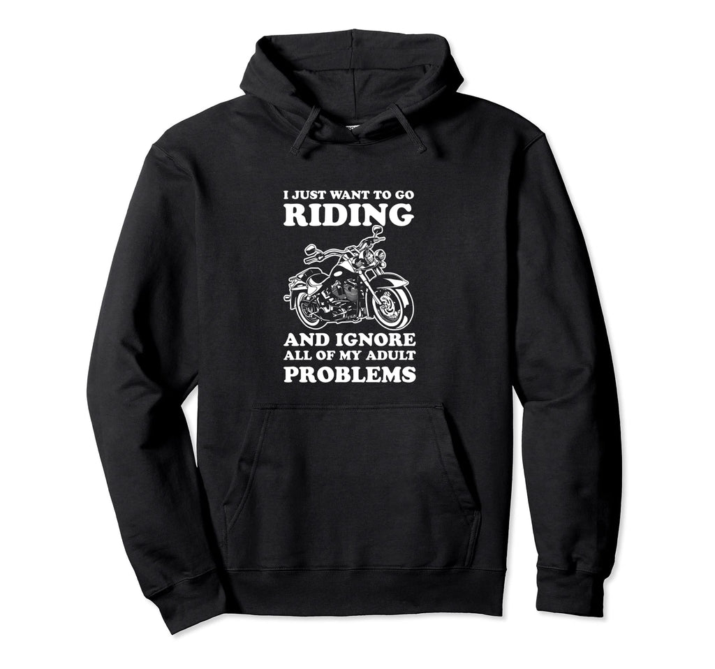 Motorcycle Lover Motorcycle Hoodie - Casual Everyday Wear for Adults - T-Shirt, Sweatshirt, Hoodie