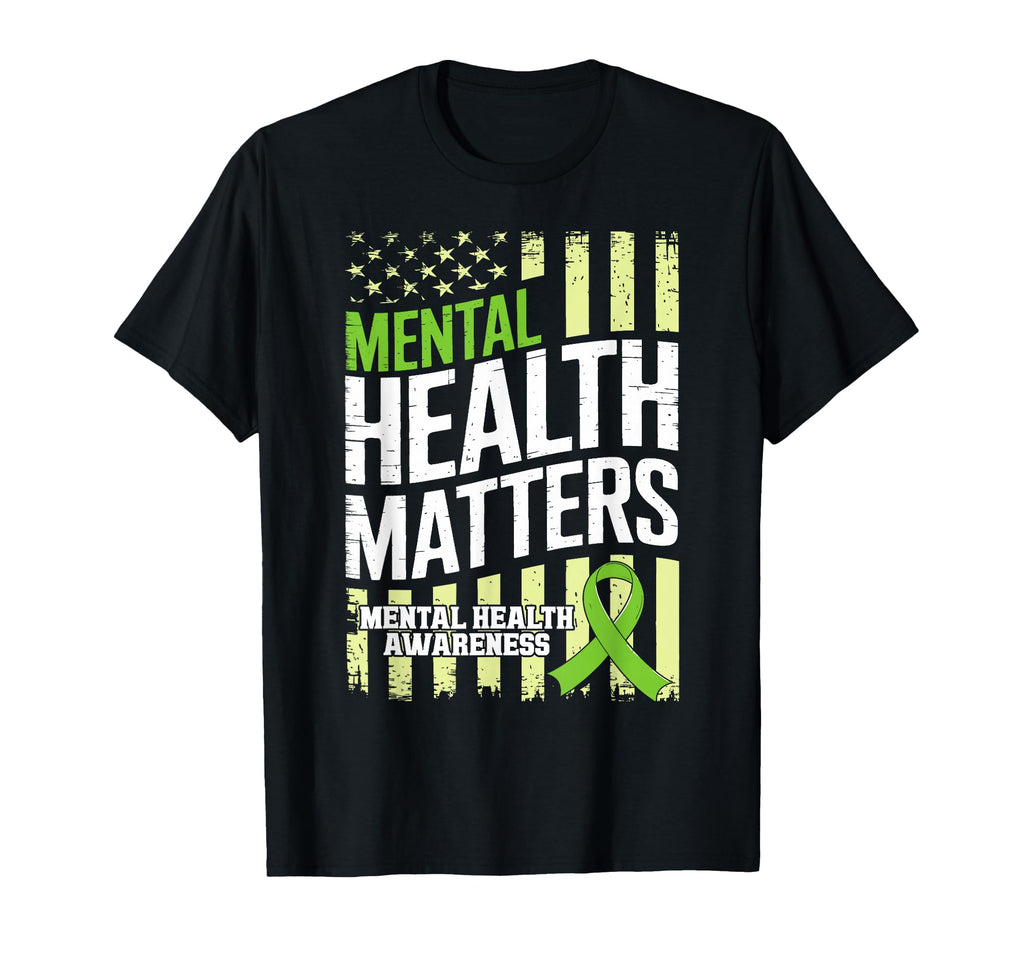 Mental Health Awareness Support Squad T-Shirt - Unique Graphic Men Women - T-Shirt, Sweatshirt, Hoodie