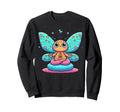 Meditation Butterfly Yoga Sweatshirt - Casual Everyday Wear for Adults - T-Shirt, Sweatshirt, Hoodie