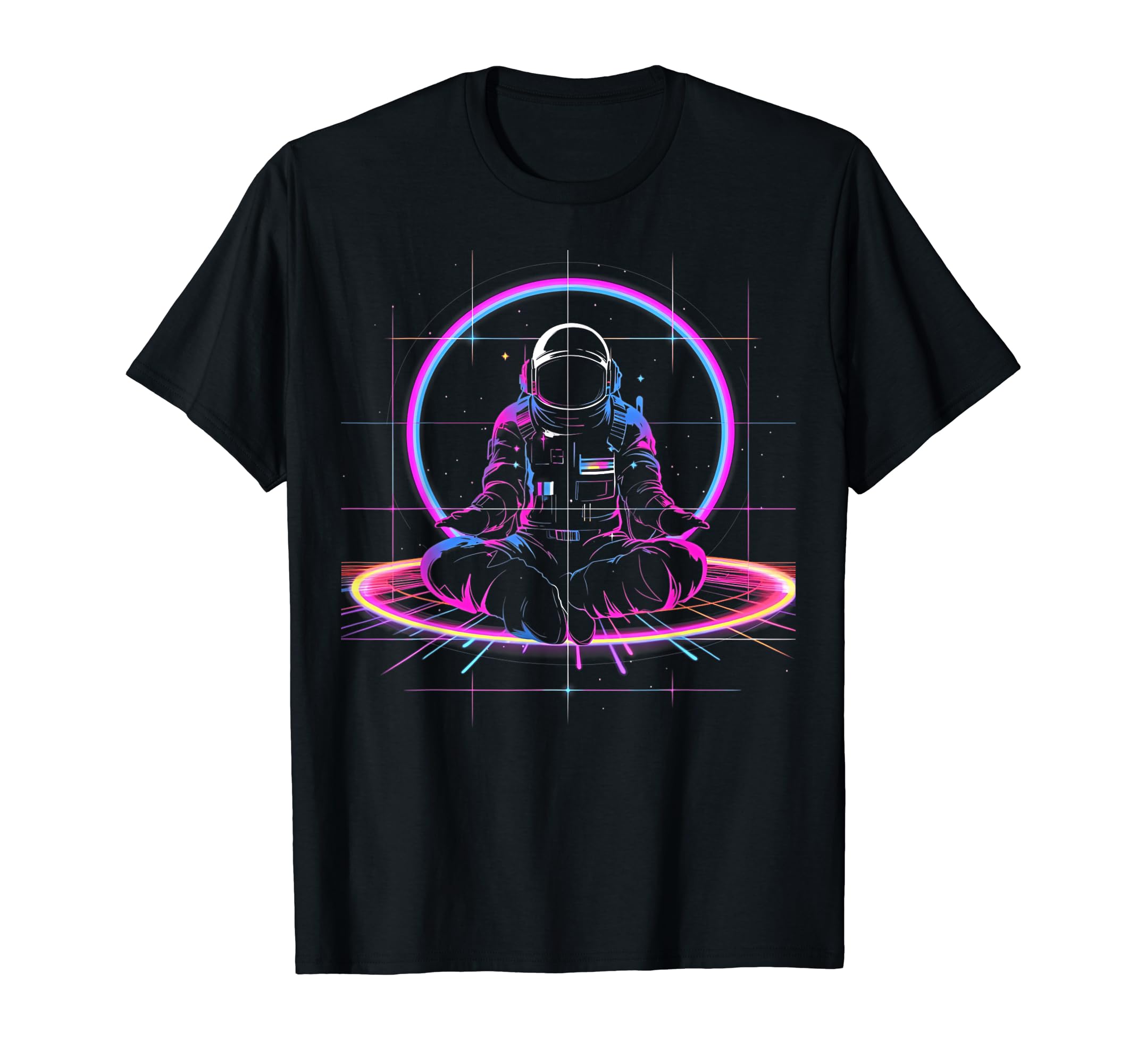 Synthwave Astronaut Cyberpunk 80S Sci Fi 62 T-Shirt - Trendy Graphic Unisex - T-Shirt, Sweatshirt, Hoodie
