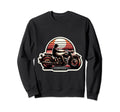 Motorcycle Sunset Art Sweatshirt - Streetwear Style Unisex - T-Shirt, Sweatshirt, Hoodie