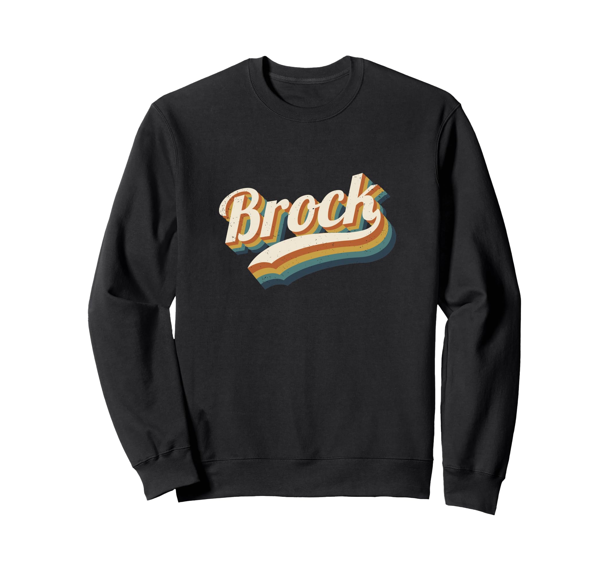Brock Personalized Name Brock Sweatshirt - Aesthetic Graphic Men Women - T-Shirt, Sweatshirt, Hoodie