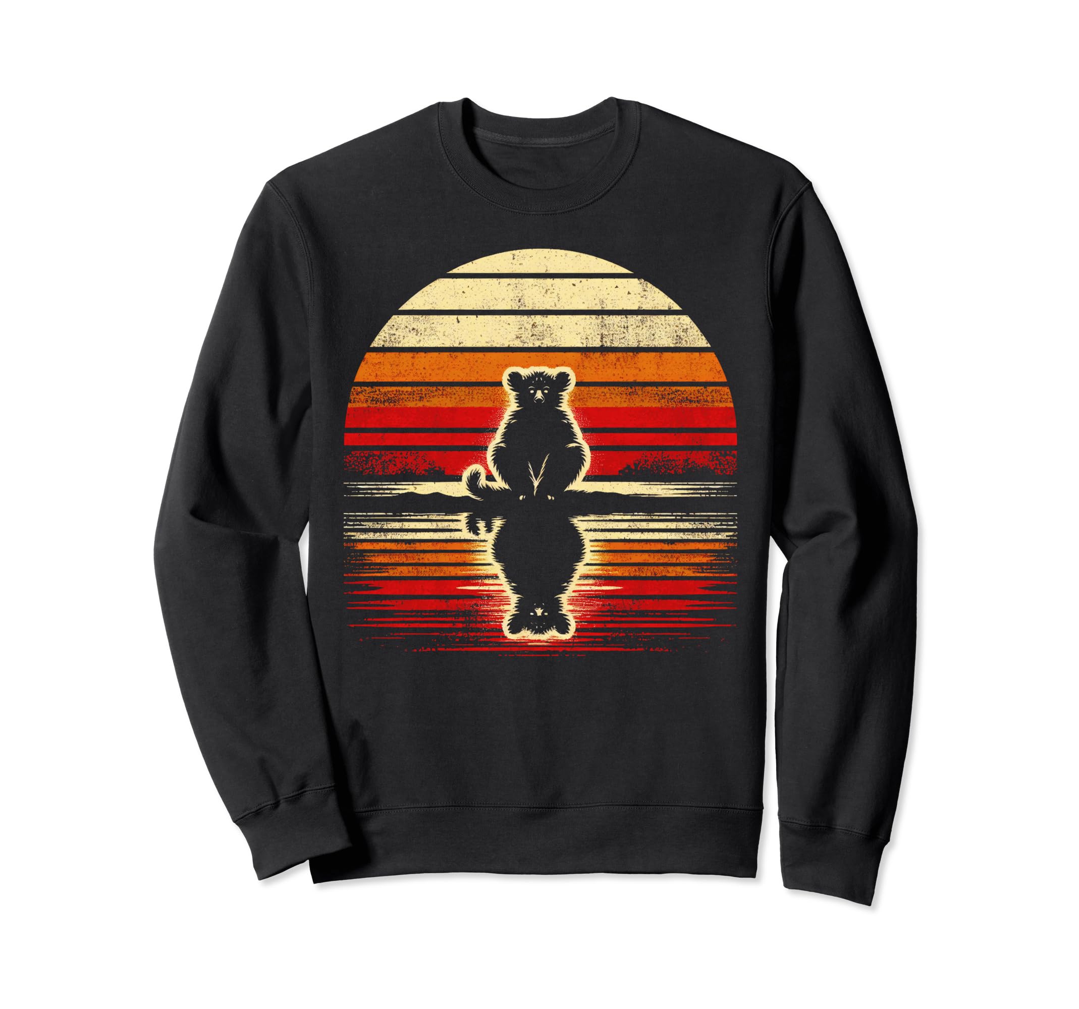 Aye Aye Sunset Safari 70S Sweatshirt - Graphic Print Men Women - T-Shirt, Sweatshirt, Hoodie