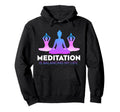 Meditation Is Balancing My Life Namaste Hoodie - Novelty Apparel Men Women - T-Shirt, Sweatshirt, Hoodie