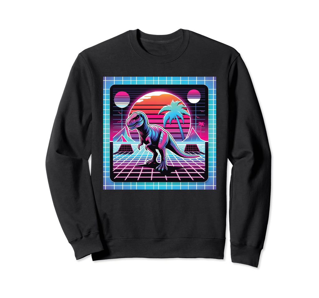 Retrowave Synthwave Aesthetic Sweatshirt - Aesthetic Graphic Unisex - T-Shirt, Sweatshirt, Hoodie