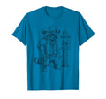 Raccoon Cowboy Western Outlaw T-Shirt - Fun Novelty Design for Adults - T-Shirt, Sweatshirt, Hoodie