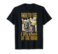Ride To Rhythm Road Motorcycle Music T-Shirt - Aesthetic Graphic Unisex - T-Shirt, Sweatshirt, Hoodie