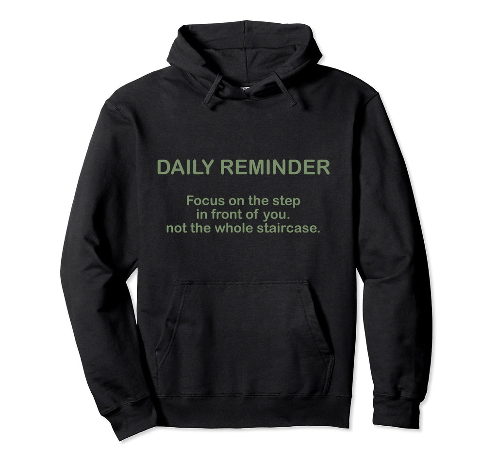 Daily Reminder Affirmation Humanity Believer Hoodie - Trendy Graphic Unisex - T-Shirt, Sweatshirt, Hoodie